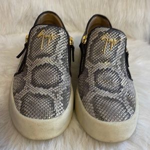 Giuseppe Zanotti slip on shoes.